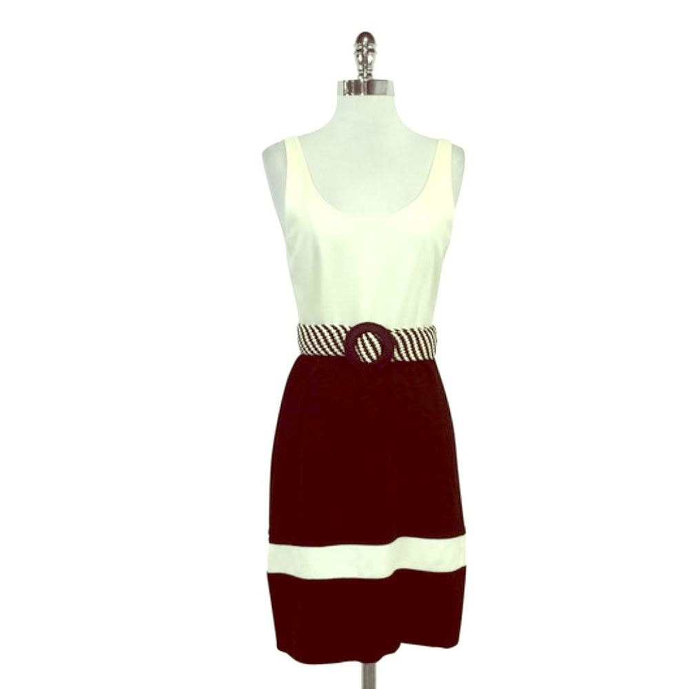 Alice + Olivia braided belt dress